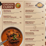 Indian Restaurant Menu